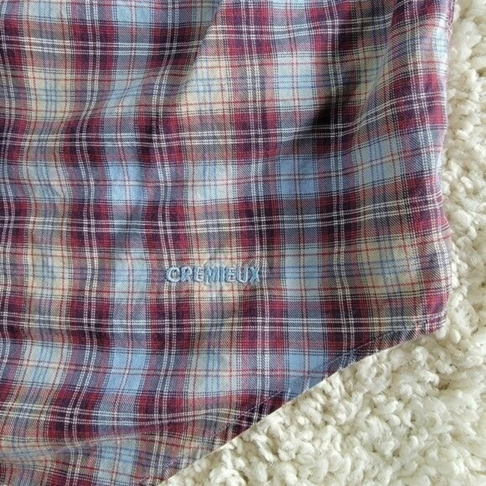 Daniel Cremieux Classics Plaid Button Down Shirt Men's Large Long Sleeve Cotton - Picture 7 of 12